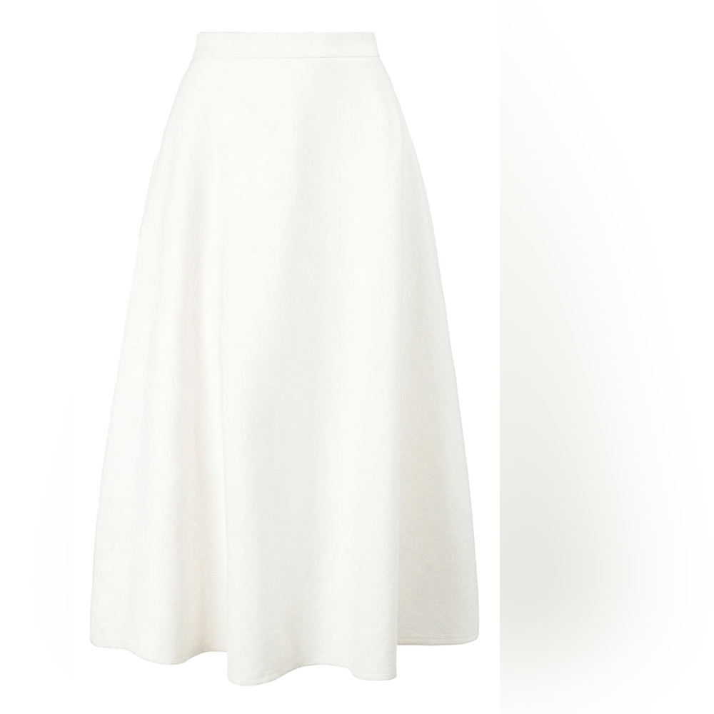 Staud Lighthouse Skirt In  Ivory Size XS